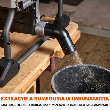 Fierastrau circular de masa R255TBL+ Evolution 119-0013, 1800 W, Ø255 mm [14]