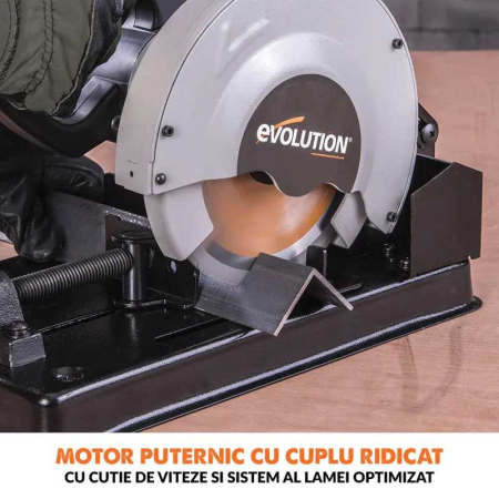 Fierastrau circular de masa RAGE 4 Evolution 081-0008, 1250 W, Ø185 mm [5]