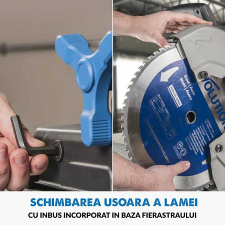 Fierastrau circular de masa S355CPS Evolution 084-0003, 2200 W, Ø355 mm [10]