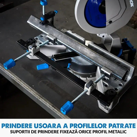 Fierastrau circular de masa, taiere otel S355MCS Evolution 102-0003, 2200 W, Ø355 mm [7]