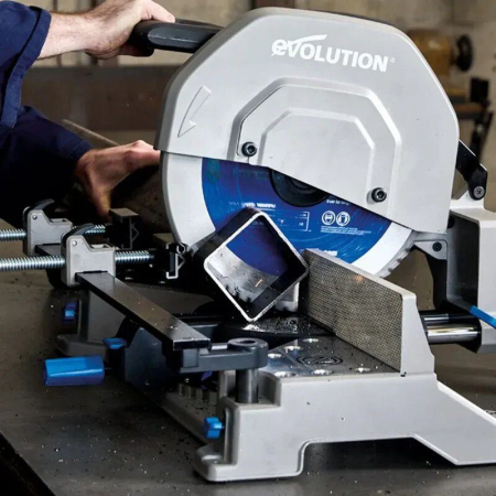 Fierastrau circular de masa, taiere otel S355MCS Evolution 102-0003, 2200 W, Ø355 mm [4]