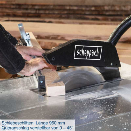 Fierastrau circular de masa TS310 Scheppach 4901305902, 400 V,  2800 W, Ø315 mm [3]