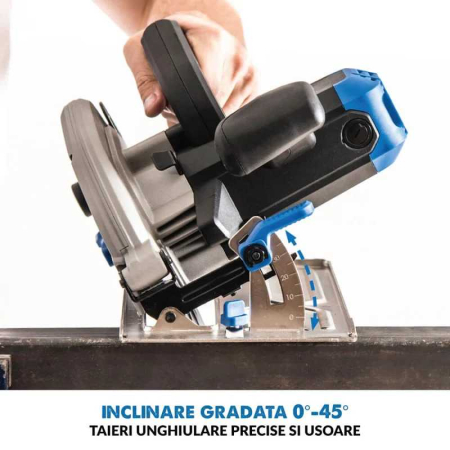 Fierastrau circular S185CCSL Evolution 028-0003, 1600 W, Ø185 mm [3]