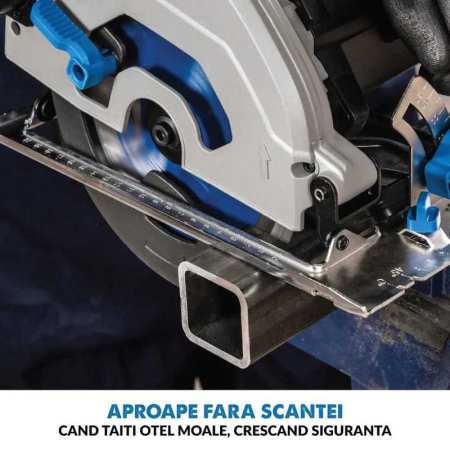 Fierastrau circular S185CCSL Evolution 028-0003, 1600 W, Ø185 mm [4]