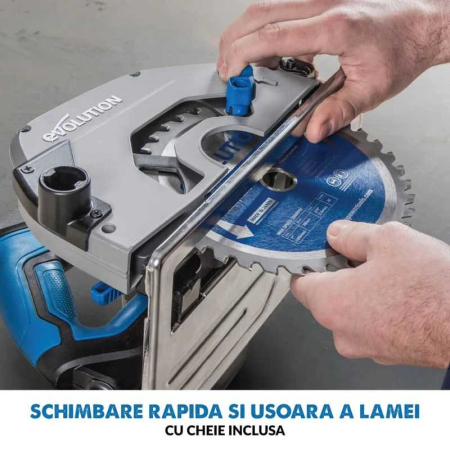 Fierastrau circular S185CCSL Evolution 028-0003, 1600 W, Ø185 mm [2]