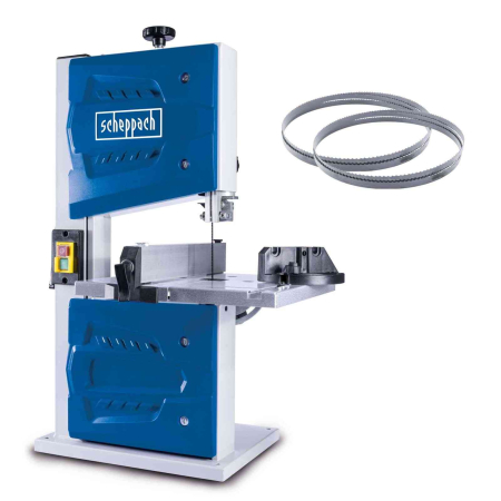 Fierastrau cu banda vertical - Fierastrau cu banda HBS25 SE  Scheppach 5901513917, 350 W, 1400 mm