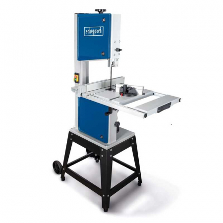 Fierastrau cu banda vertical - Fierastrau cu banda HBS400 Scheppach 5901503905, 750 W, 2240 mm