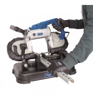 Fierastrau cu banda portabil pentru metal MBS1100 Scheppach 5901507901, 1100 W, 127 mm [3]