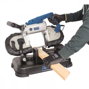 Fierastrau cu banda portabil pentru metal MBS1100 Scheppach 5901507901, 1100 W, 127 mm [2]