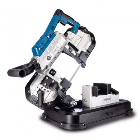 Fierastrau cu banda portabil si baza cu clema pentru metal MBS1200X Scheppach 5901508901, 1200 W, 127 mm [3]