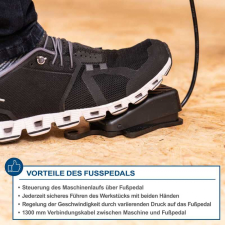 Fierastrau de traforaj cu arbore flexibil DECO FLEX SL Scheppach 5901410901, 90 W, 1500 W [3]