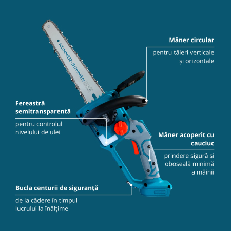 Fierăstrău fără fir KS MCS20V-12 SET PLUS [6]