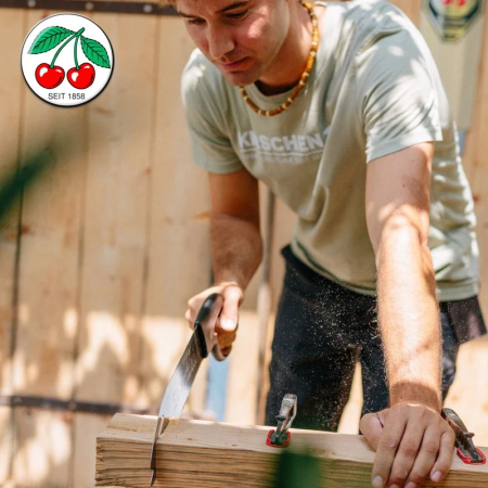 Fierastrau de mana japonez pentru dulgherie Kirschen 4400300, taiere grosiera, 300 mm [9]