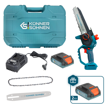 Scule Electrice & Unelte - Fierăstrău mini fără fir KS MCS20V-8 CASE PLUS