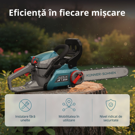 Fierăstrău pe benzină KS CS18G-14C [2]