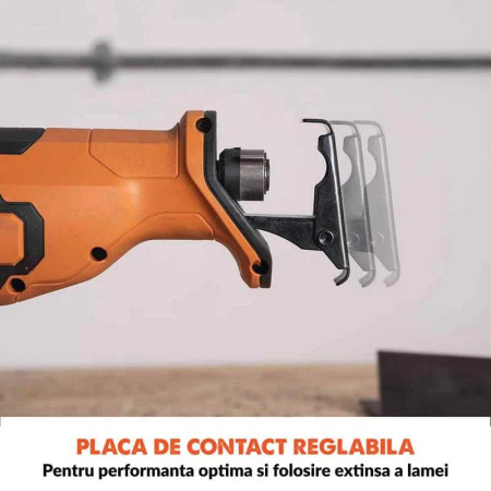 Fierastrau sabie cu acumulator R150RCP-Li Evolution 104-0001B, 18 V, 2600 rpm [7]