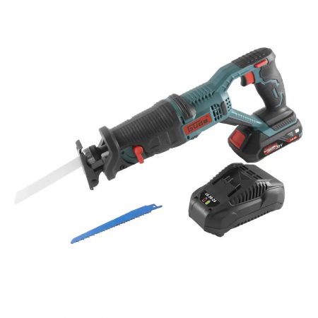 Fierastraie Alternative de Tip Sabie - Fierastrau sabie cu acumulator Li-Ion USS USS 20-201-24 Gude 58815, 20 V, 3000/min, 22 mm