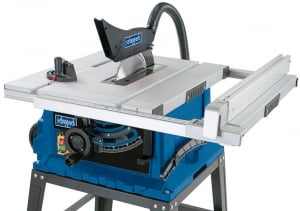 Fierastrau circular cu masa pentru taieri inclinate HS105 Scheppach 5901308901, 2000 W, Ø255 mm [1]