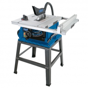 Fierastrau circular cu masa pentru taieri inclinate HS105 Scheppach 5901308901, 2000 W, Ø255 mm