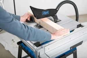 Fierastrau circular cu masa pentru taieri inclinate HS105 Scheppach 5901308901, 2000 W, Ø255 mm [2]