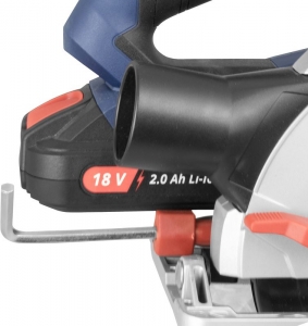 Fierastrau circular de mana fara acumulator Li-Ion KS 18-0 Gude 58517, 18 V, Ø150 mm, 4200 rpm [7]