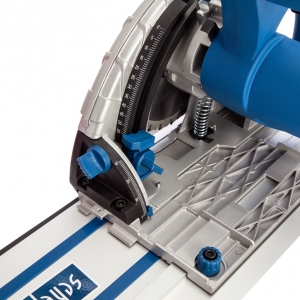 Fierastrau circular de mana cu sina de ghidaj PL55 Scheppach 5901802915, 1200 W, Ø160 mm [3]