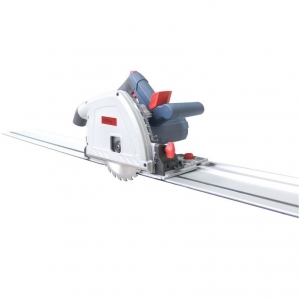 Fierastrau circular de mana cu sina de ghidaj TS 57-1400 KE SET Gude 58232, 1400 W, Ø165 mm [1]