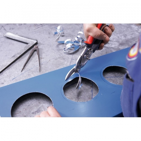 Foarfeca de taiat tabla, taiere pe stanga Bessey D16L, 240 mm [2]