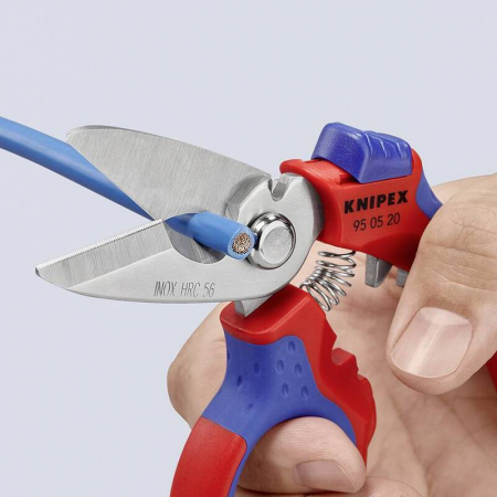 Foarfeca angulara de electrician Knipex 95 05 20 SB, 160 mm [3]