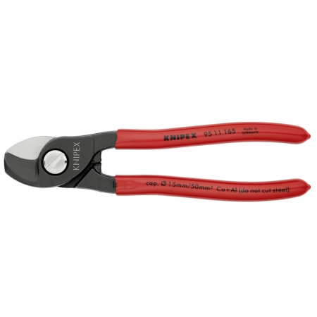 Cleste & Foarfeca de Taiat Cabluri - Foarfeca de taiat cabluri Knipex 95 11 165, 165 mm