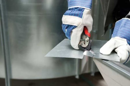 Foarfeca de taiat tabla, taiere pe dreapta Bessey D15A, 180 mm [3]