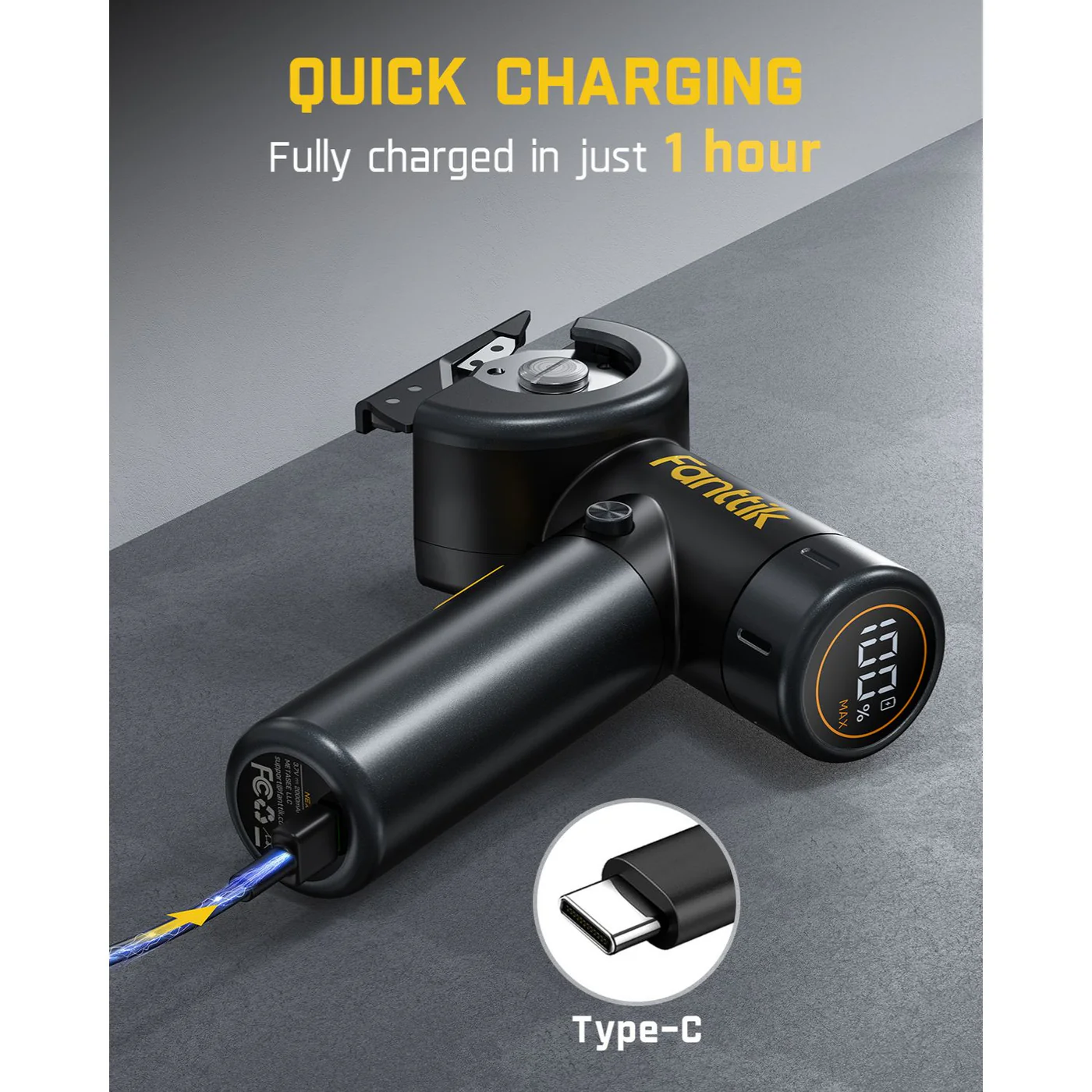 Foarfeca electrica cu acumulator Li-Ion C8 Nano Fanttik C8NANO, 3.7 V [5]