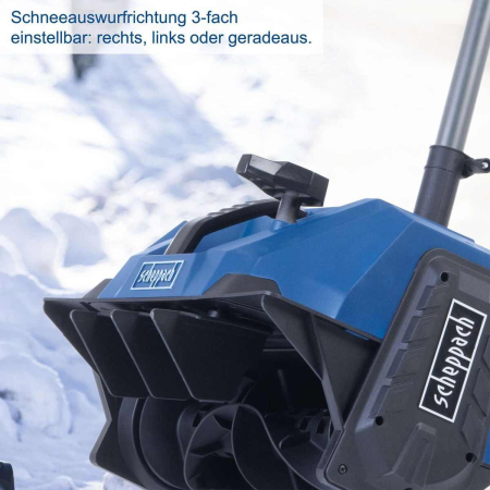 Freza de zapada electrica fara acumulator IXES BC-SNB410-X Scheppach 5908107900, 2x20 V [3]