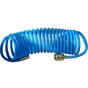 Scule Pneumatice - Furtun aer comprimat spiralat Gude 41400, 5 m, 5 mm