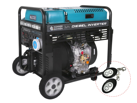 Generator Curent Electric - Generator cu inverter diesel "Könner & Söhnen" KS 9500iDЕ ATSR