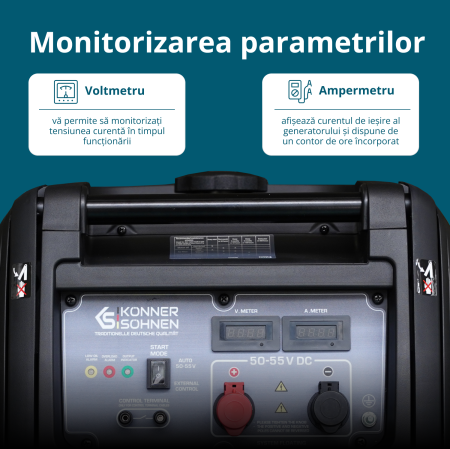 Generator de curent continuu KS 48VS-DC, versiunea 50-55V [6]
