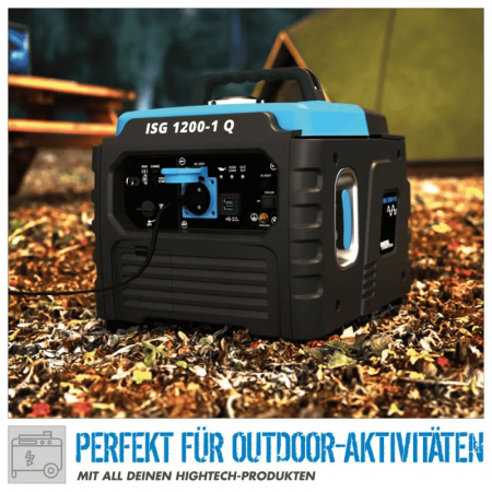 Generator de curent pe benzina cu invertor ISG 1200-1 Q Gude 40715, 1300 W, 1.76 Cp [4]