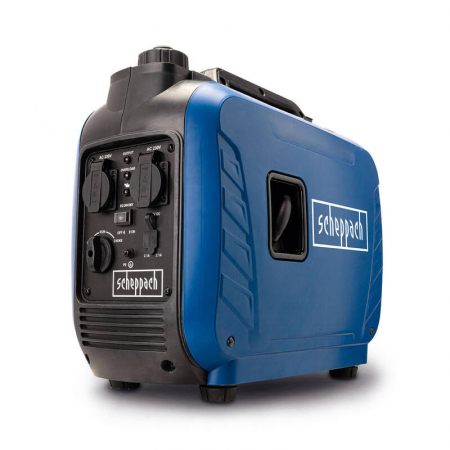 Generator Curent Electric - Generator de curent pe benzina cu invertor SG2500i Scheppach 5906226901, 2000 W, 3 Cp