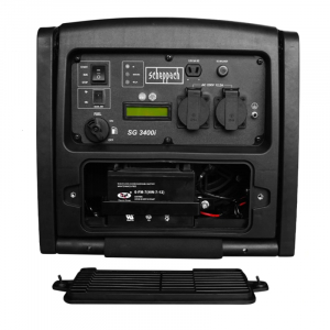Generator de curent pe benzina cu invertor SG3400i Scheppach 5906217901, 3400 W, 5.1 Cp [11]