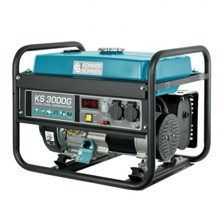 Generator de curent pe benzina/GPL KS 3000G Konner-Sohnen, 2600-3000 W, 7 Cp [3]