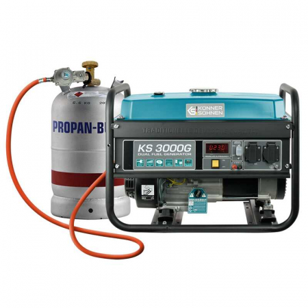 Generator de curent pe benzina/GPL KS 3000G Konner-Sohnen, 2600-3000 W, 7 Cp [1]
