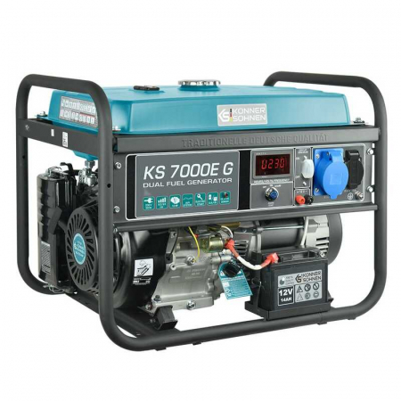 Generator de curent pe benzina/GPL KS 7000E G Konner-Sohnen, 5000-5500 W, 13 Cp [2]