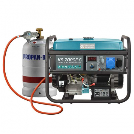 Generator de curent pe benzina/GPL KS 7000E G Konner-Sohnen, 5000-5500 W, 13 Cp [1]