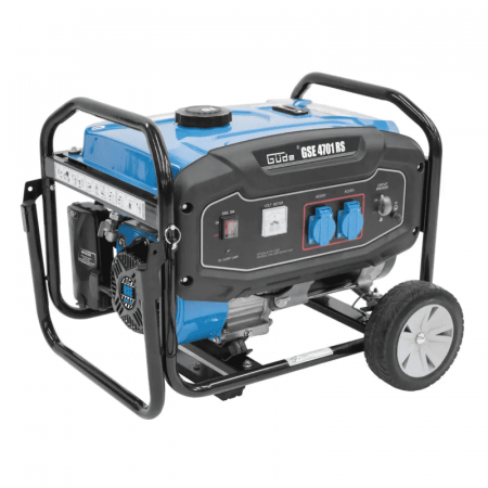 Generator Curent Electric - Generator de curent pe benzina GSE 4701 RS Gude 40729, 3200-5500 W, 13 Cp
