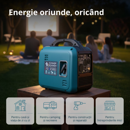 Generator Invertor (gaz/benzină) KS 1900iG S [3]