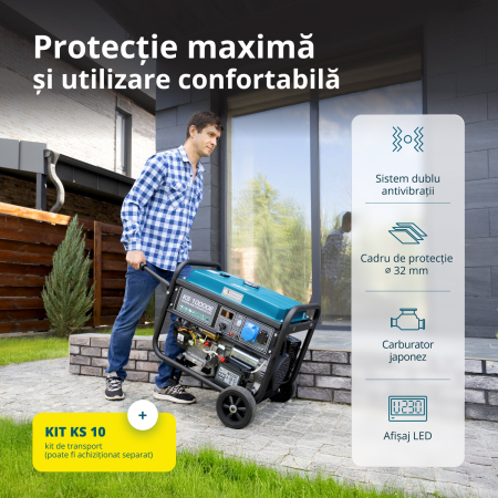 Generator pe benzina "Könner & Söhnen" KS 10000E [8]