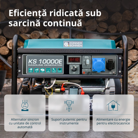 Generator pe benzina "Könner & Söhnen" KS 10000E [4]
