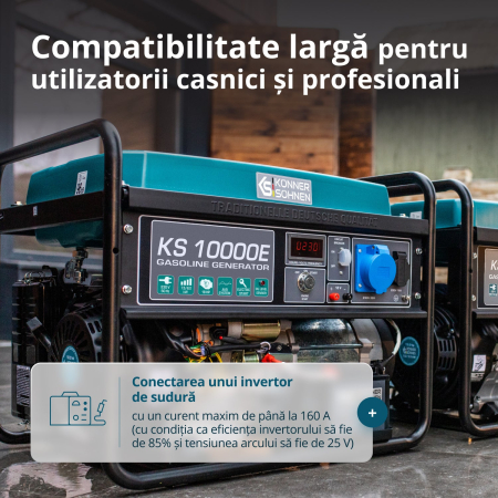 Generator pe benzina "Könner & Söhnen" KS 10000E [6]