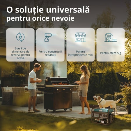 Generator pe benzina "Könner & Söhnen" KS 3000E [4]