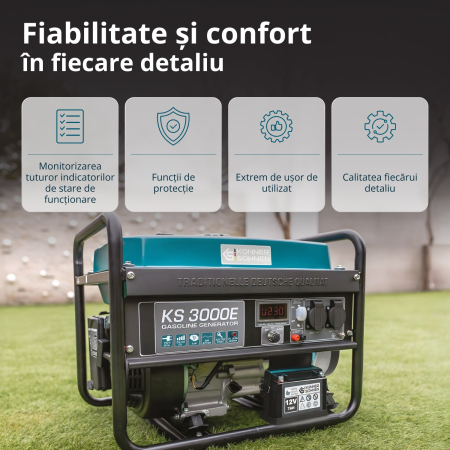 Generator pe benzina "Könner & Söhnen" KS 3000E [2]